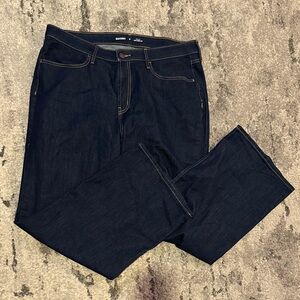 Old Navy Women's Dark Blue wide leg Jeans